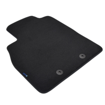 Opel Ampera 2011-2014r. Czarne samochodowe dywaniki welurowe - Gold